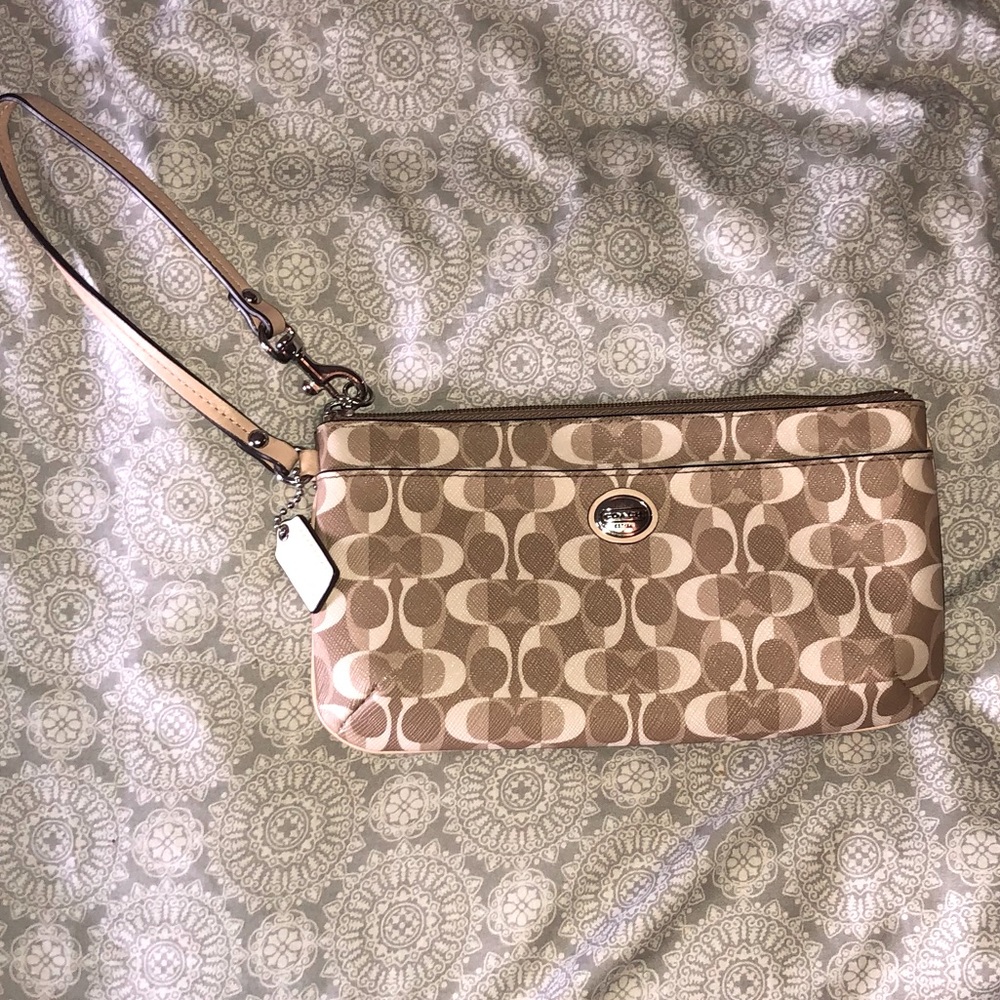 Coach wristlet